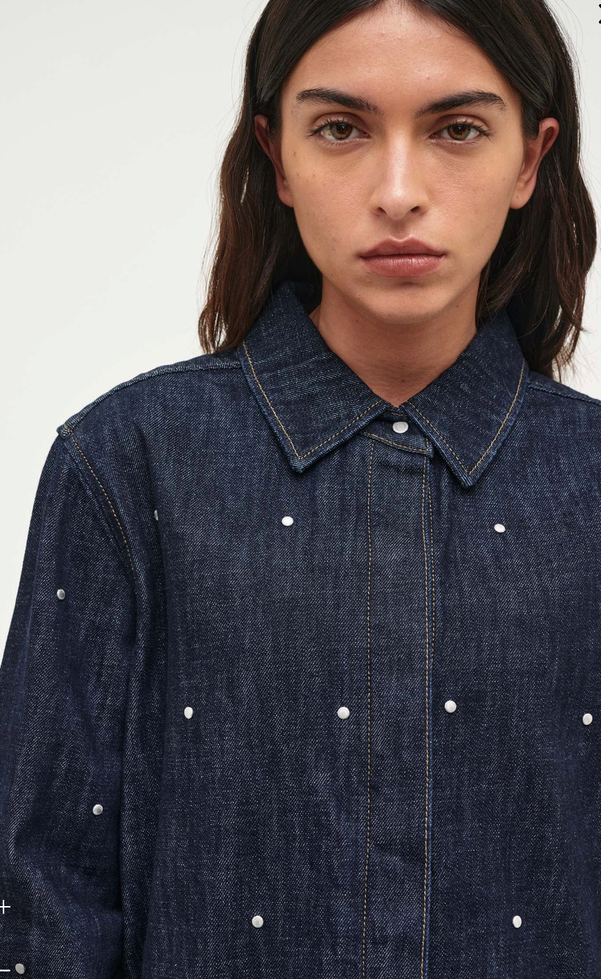 Rivet Shirt - Indigo
