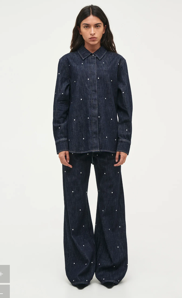 Rivet Shirt - Indigo
