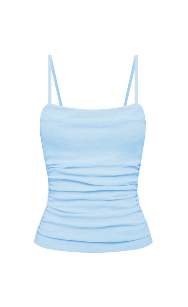 Isla Mesh Top - Bermuda