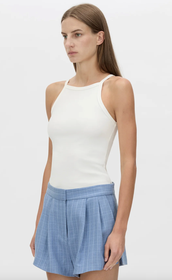 Alba Spaghetti Strap - White