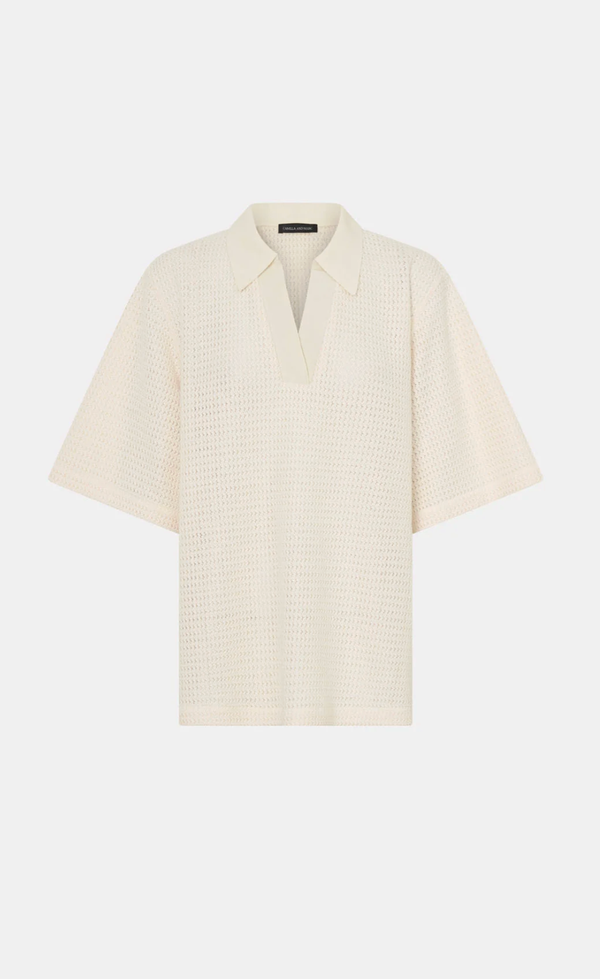 Turrell Collard Tee - Ivory