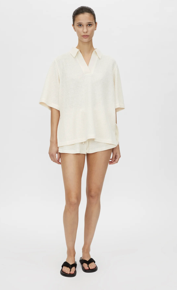 Turrell Collard Tee - Ivory