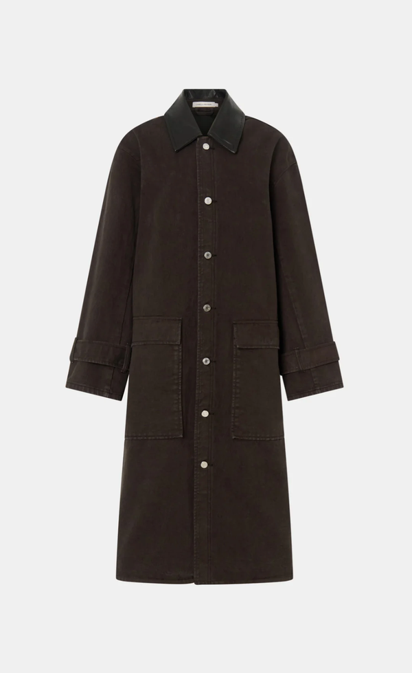 Enzo coat in espresso