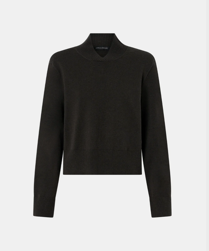 Renata Knit Sweater - Bottle Green