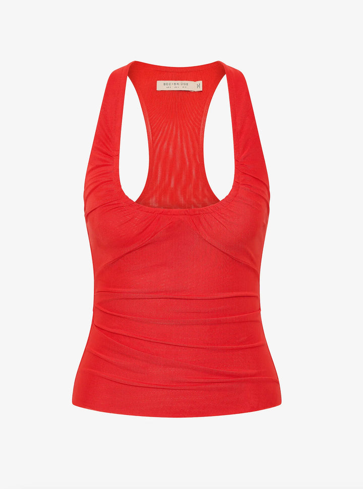 Alyna Racer Top