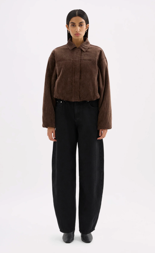 Sabina Bomber - Espresso