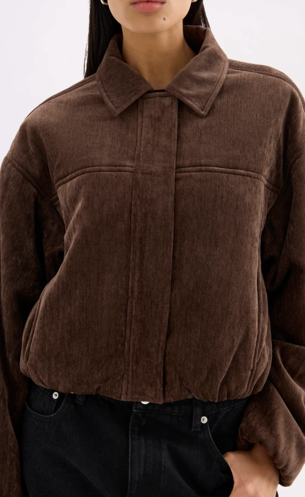Sabina Bomber - Espresso