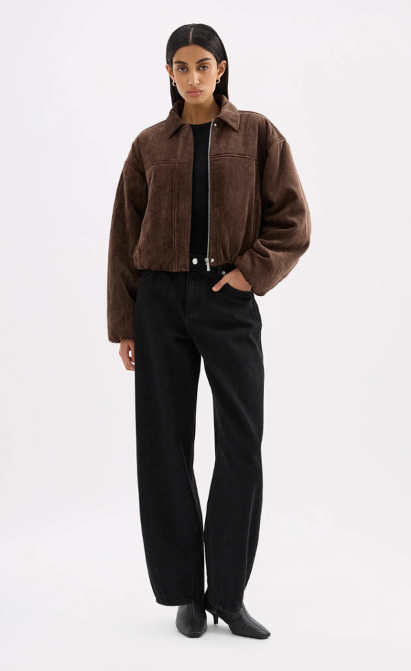 Sabina Bomber - Espresso