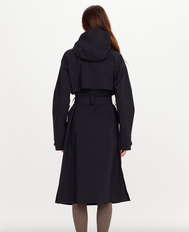 James Hooded Trench Coat