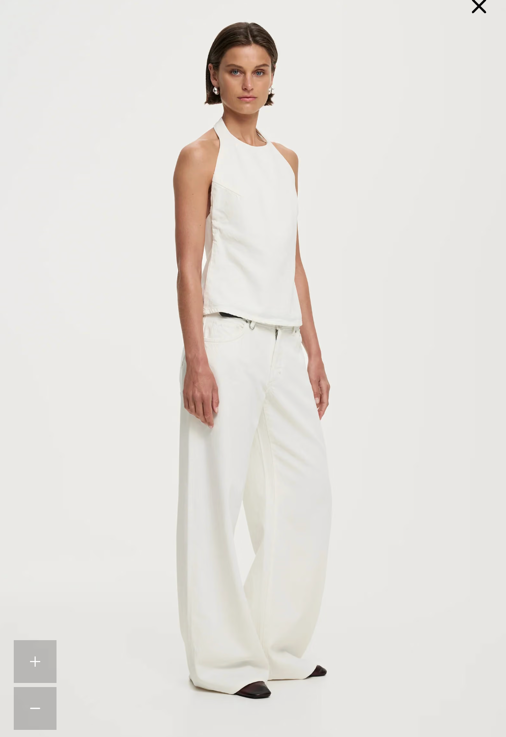 Milla Jean Wide - White