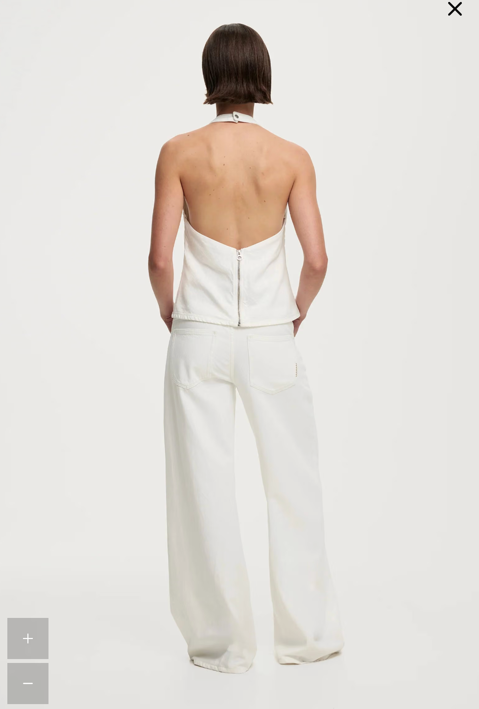 Milla Jean Wide - White
