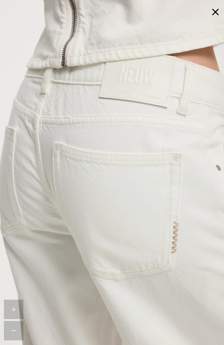 Milla Jean Wide - White