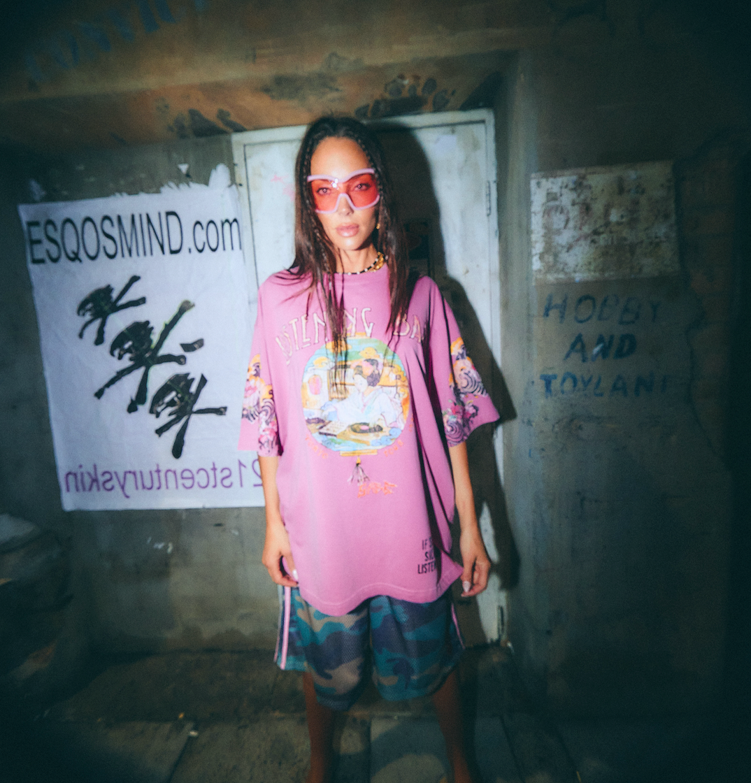 DJ Geisha Tee - Pink PREORDER