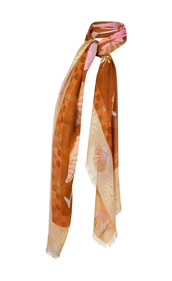 Birth of Venus Sarong - Caramel