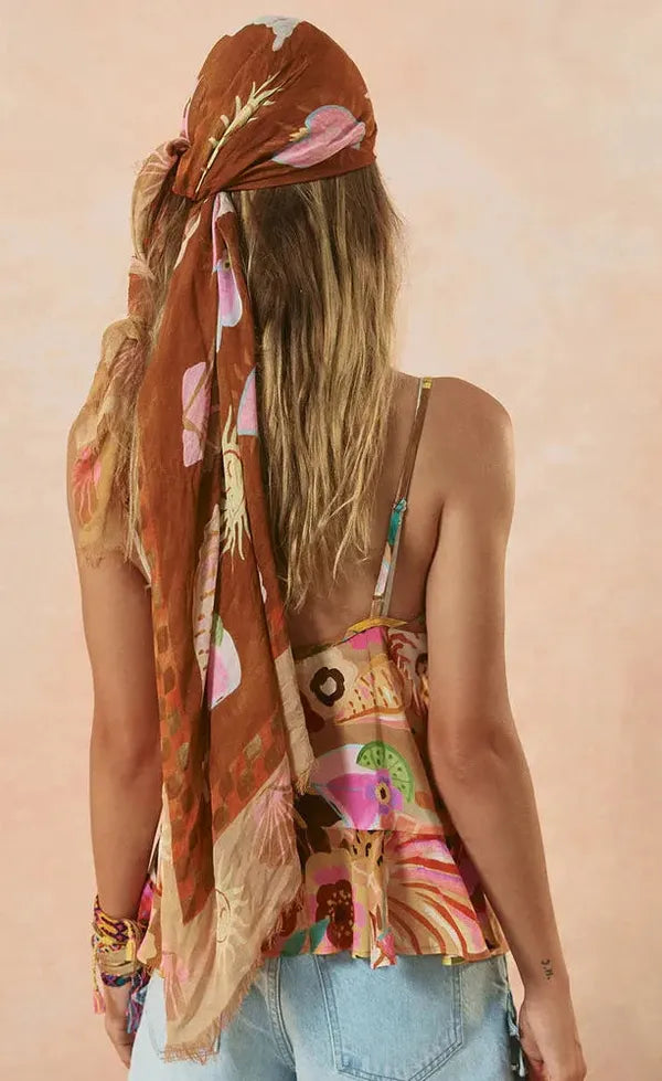 Birth of Venus Sarong - Caramel