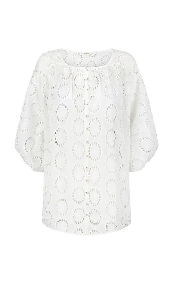Yaya Lace Blouse - Antique White
