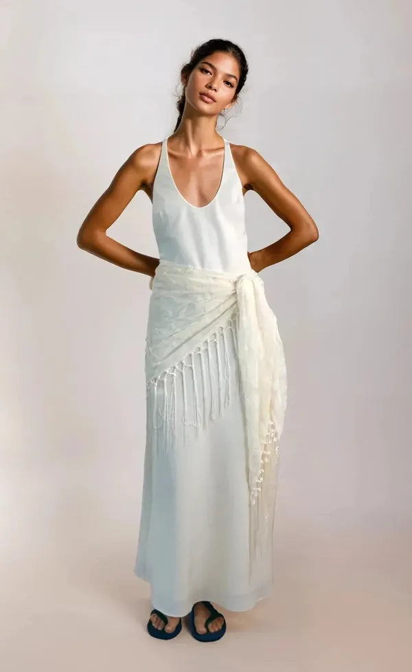 MANON MIDI SCARF DRESS