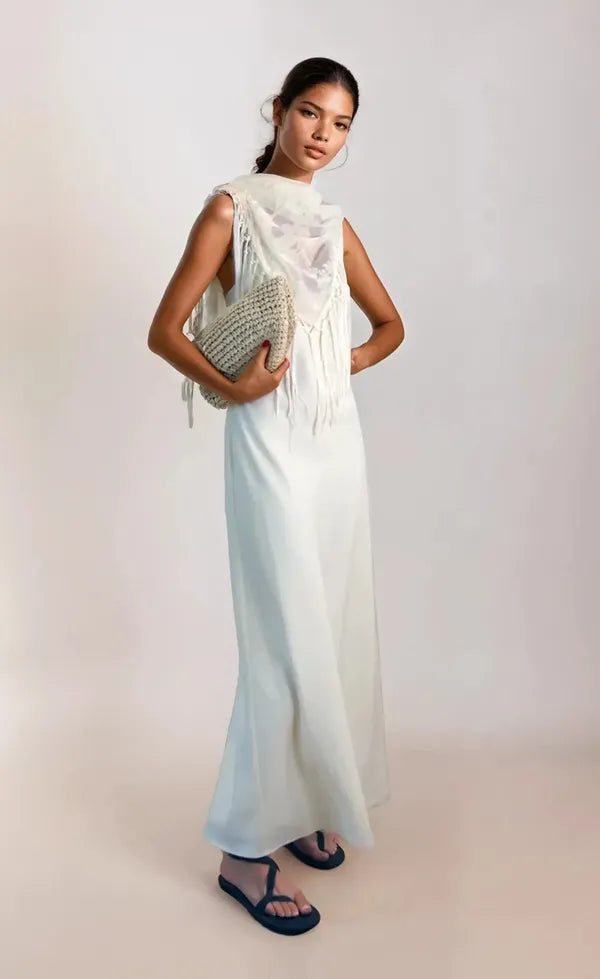 MANON MIDI SCARF DRESS