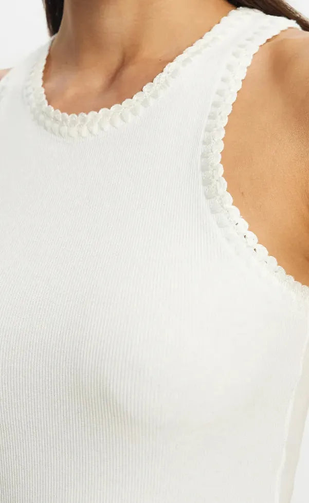 Tallulah Crochet Edge Tank