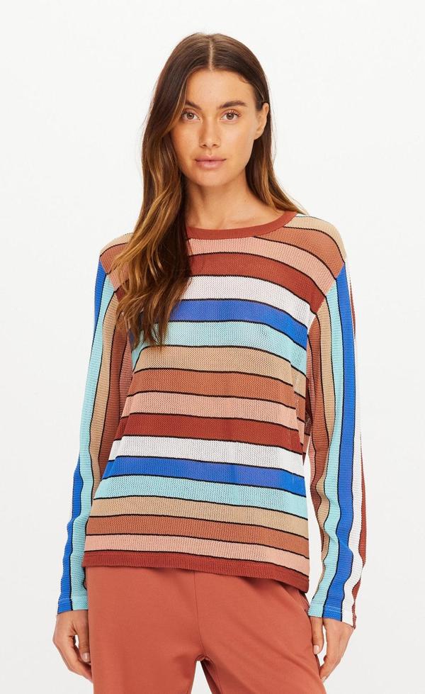 Iza Milla Long Sleeve Knit Top