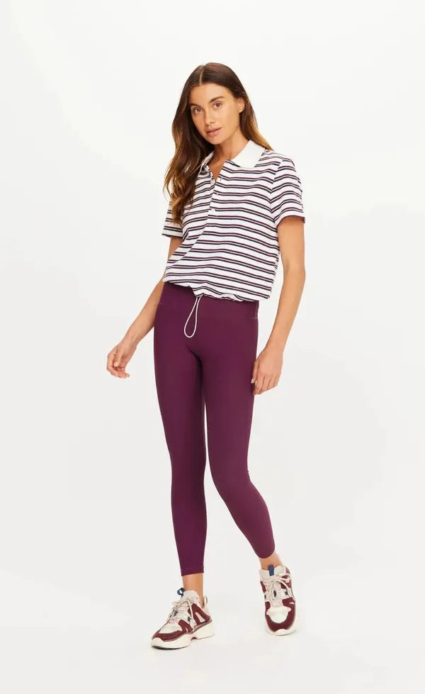 Sophie Cropped Polo Shirt