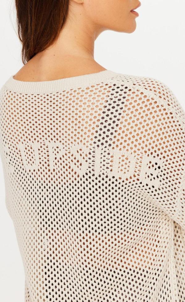 SEBASTIAN KNIT CREW- Cream
