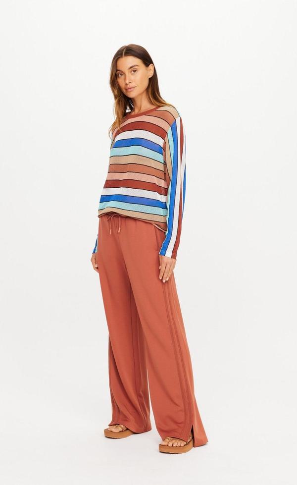 ROMA PANT- Dessert Rose