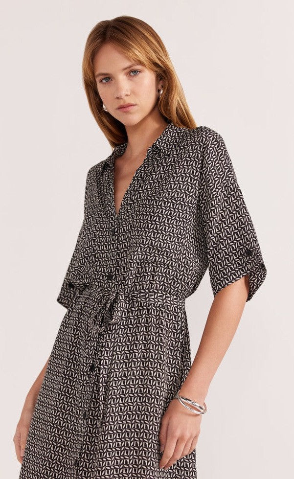 Della Midi Shirt Dress