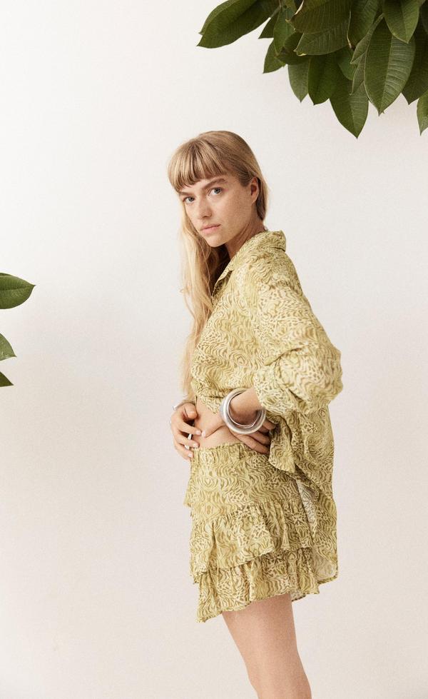 Viper Dorato Shirt - Pistachio