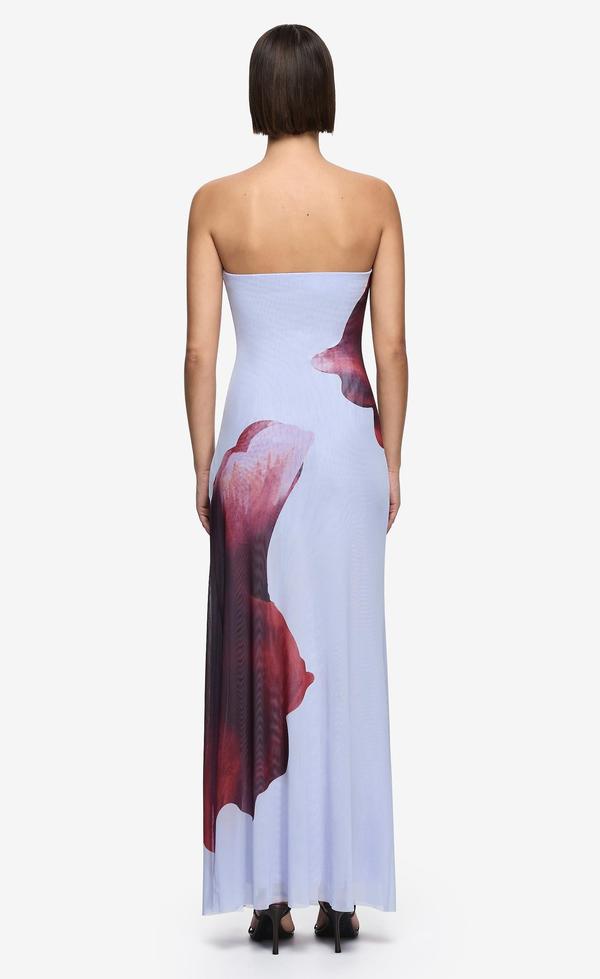 Georgiana Strapless Maxi Dress - Floral Bloom