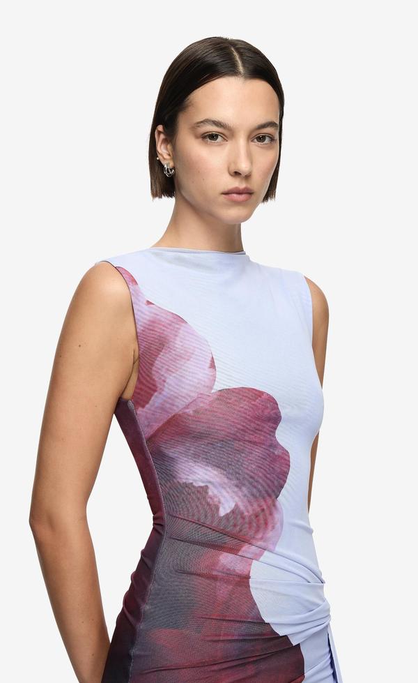 Georgiana Mini Dress - Floral Bloom