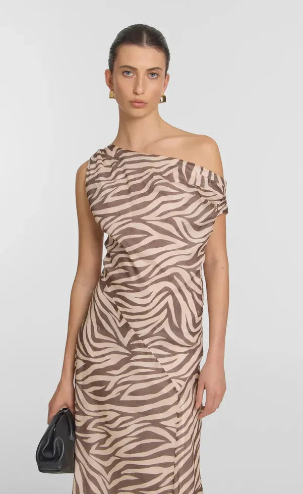 Debutante Dress - Zebra