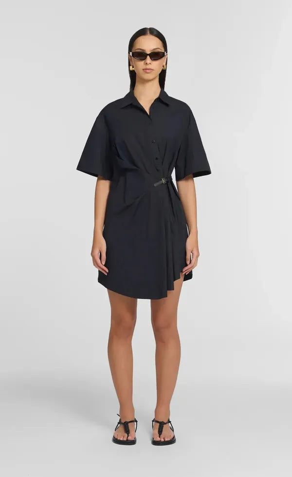 Peaches Shirt Dress