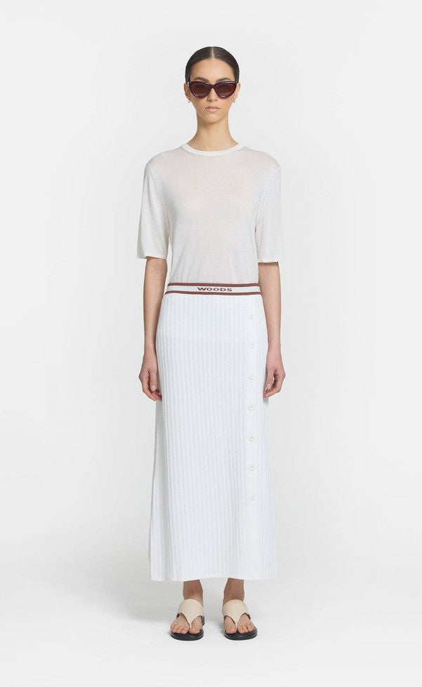 Surrealist Skirt - Ivory