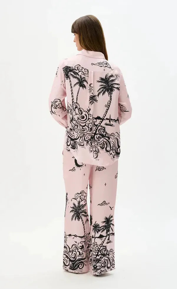 Monroe Tie Shirt - Ciao Rosa