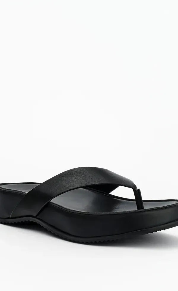 Wallace Black Leather