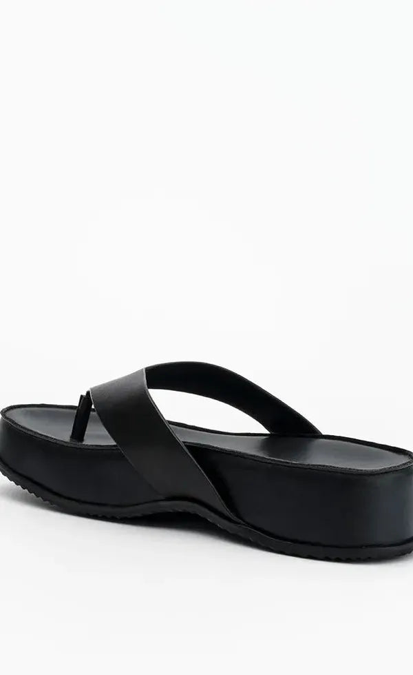 Wallace Black Leather