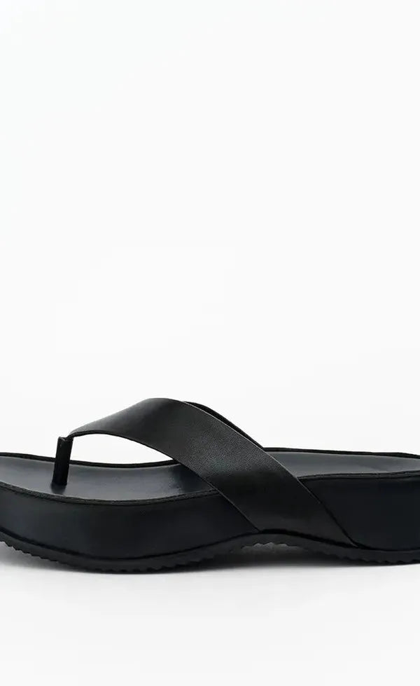 Wallace Black Leather