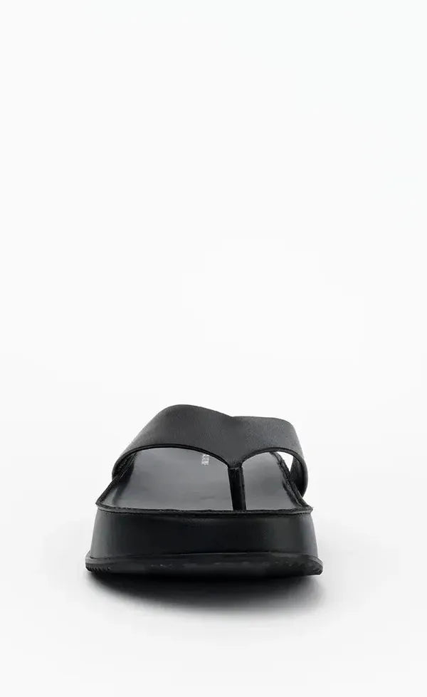 Wallace Black Leather
