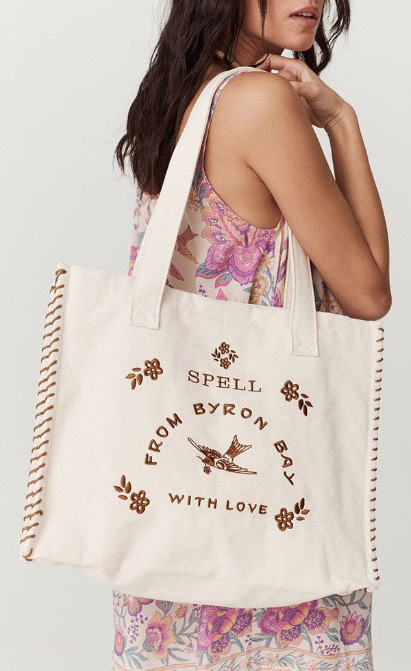 Holiday Tote Bag - Rope