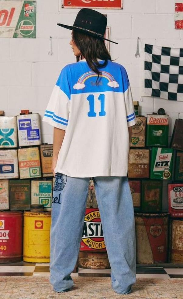 The Very Oversized Pony Club Tee - Blue PREORDER
