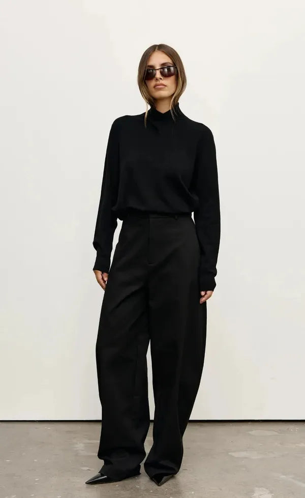 Yvette Knit Jumper - Black