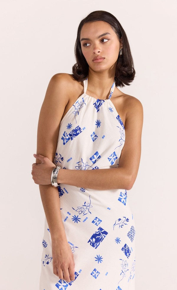 Marella Halter Bias Dress