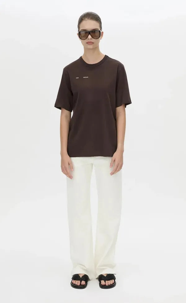 Callista Printed Tee - Hickory