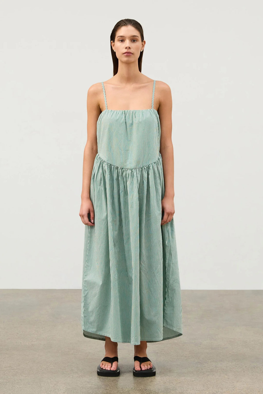 Tallow Pinstripe Dress