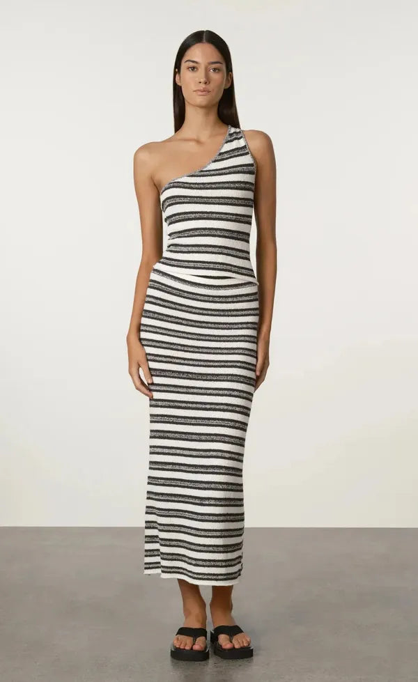 Marle Stripe Knit Skirt