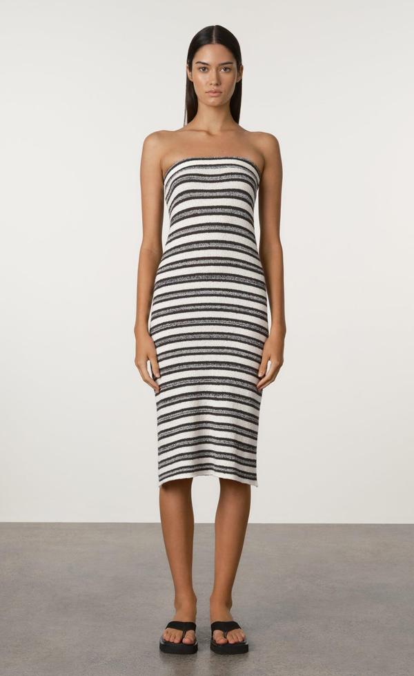 Marle Stripe Knit Skirt
