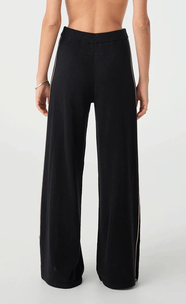 Pippa Wide Leg Pant - Black