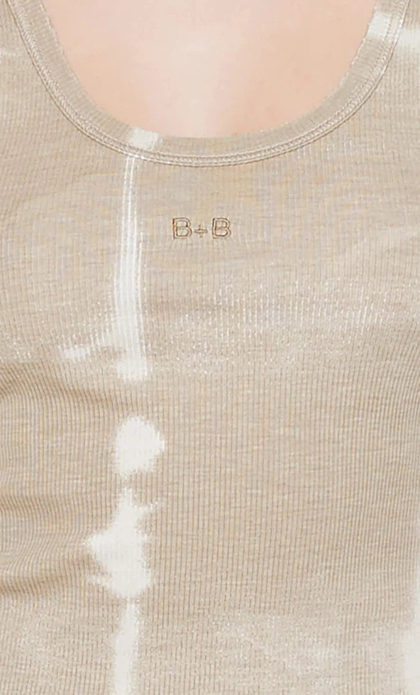 B+B Tank - Sand Tie Dye