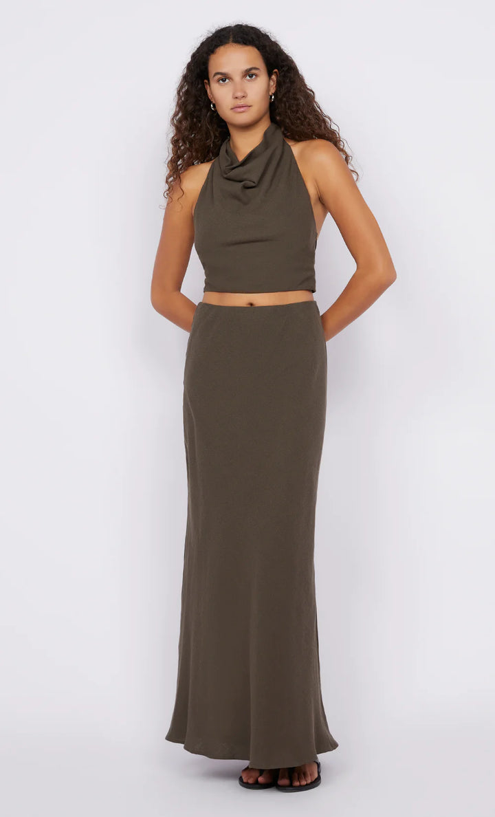 Everly Maxi Skirt - Twig